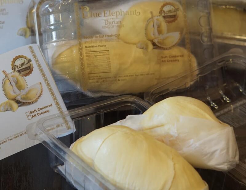 SWEET STICKY RICE WITH DURIAN