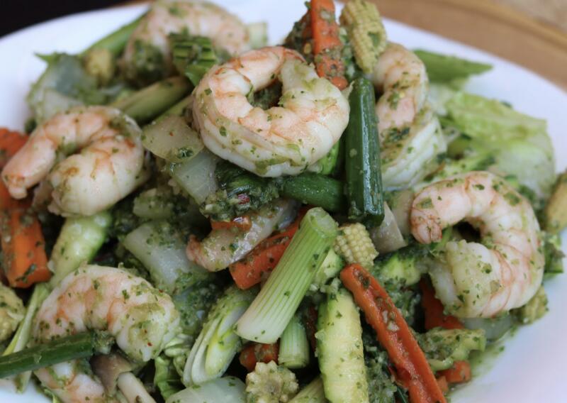 (L)SPICY GARLIC SHRIMP