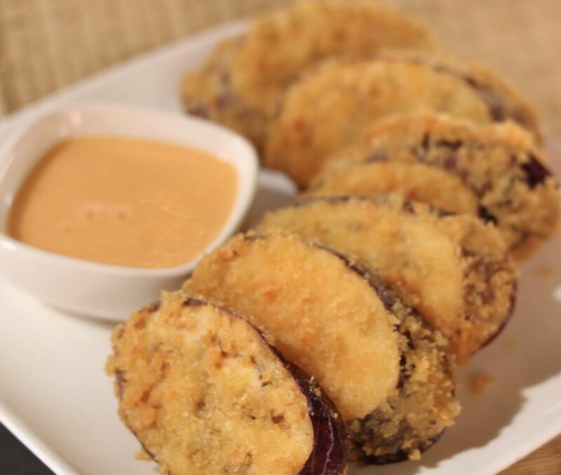 CHINESE EGGPLANT TEMPURA